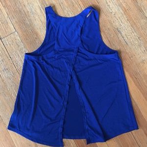 Open Back Workout Tank